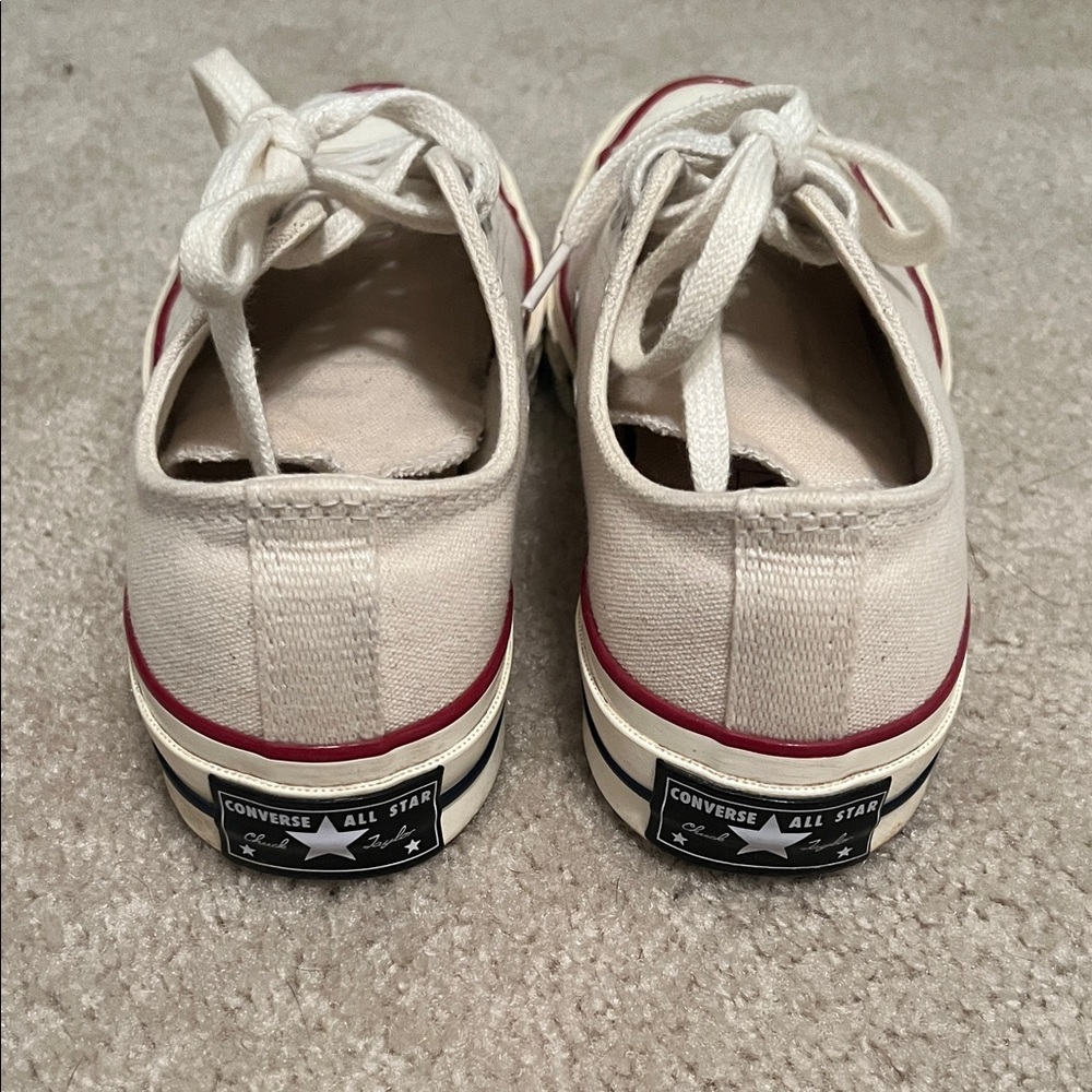Light Tan Converses - Picture 2 of 4